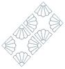 Scalloped Squares (Square Hoop)