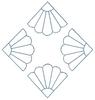 Scalloped Diamond