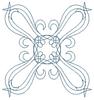 Graphic Swooshes and Crescents (Square Hoop)