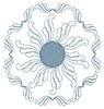 Sunflower (Square Hoop)