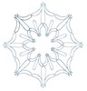 Double Circle Flourish (Square Hoop)