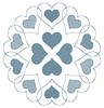 Hearts-a-Plenty (Square Hoop)