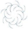 Crescent Puff (Square Hoop)