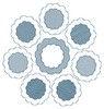Reversed Patchwork Flower (Square Hoop)