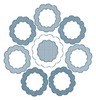 Patchwork Flowers # 2 (Square Hoop)