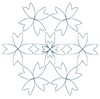 Floral Ring (Square Hoop)