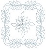 Leaf Border (Square Hoop)