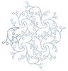 Berry Twist (Square Hoop)