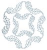 Turning Leaves (Square Hoop)