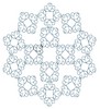 Decorative Swirl Pattern (Square Hoop)