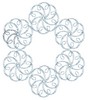 Flower Ring (Square Hoop)