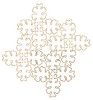 Leafy Square (Square Hoop)