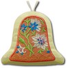 Stuffed Hanging Brocade Ornaments #1