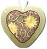 Stuffed Hanging Brocade Ornaments # 3
