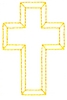 Block cross outline - smaller