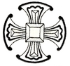 Circle Cross - outline