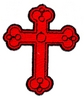 Crown Cross - small filled