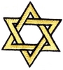 Intertwined Star of David - smaller fill