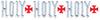 'Holy' with Cross