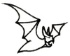 Bat Outline