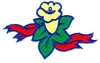Easter Lily with ribbon