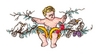 Cherub With Rings and Doves