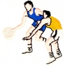 2 Men Playing Basketball