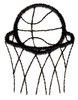 Basketball and Basket