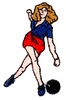 Bowling: woman