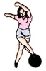 Woman Bowling