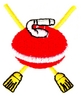 Curling: Stone and brooms