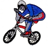 Jumping Mountain Biker