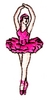 Ballerina on toes