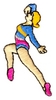 Leaping Gymnast