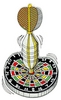 Dartboard Bullseye - larger