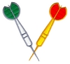 Crossed darts