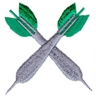 Two Crossed Darts