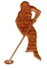 Ringette Player Silhouette