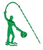 Fisherman silhouette