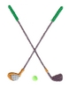 Crossed clubs and Golf ball