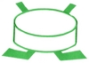 Dominating Hockey Puck - larger