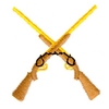 Crossed rifles