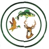 \"Target Encircling Fish, Duck, Deer\"