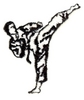 Karate Left Kick