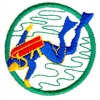 Scuba Diver in Circle