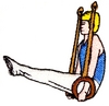 Gymnast on Rings