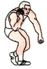 Man throwing Shotput