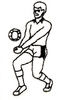 Volleyball Player- outline