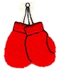 Hanging Boxing gloves