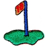 Putting Green with flag